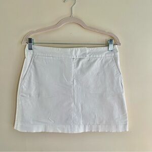 J. Crew White cotton Skirt